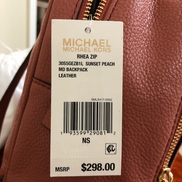 MICHAEL KORS Rhea Zip Medium Backpack - Picture 7 of 8